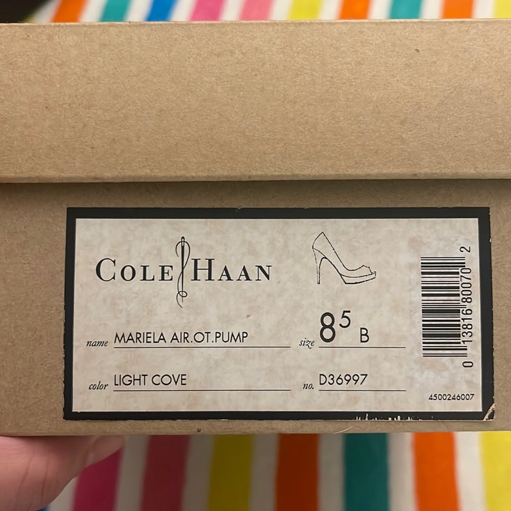 NIB cole haan mariela pump Nike air light cove size 8.5